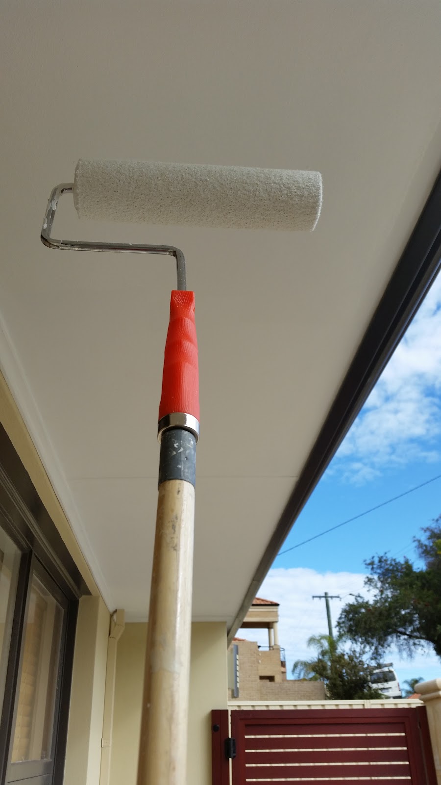 Jarrah Jungle DIY Painting The Eaves Around The House