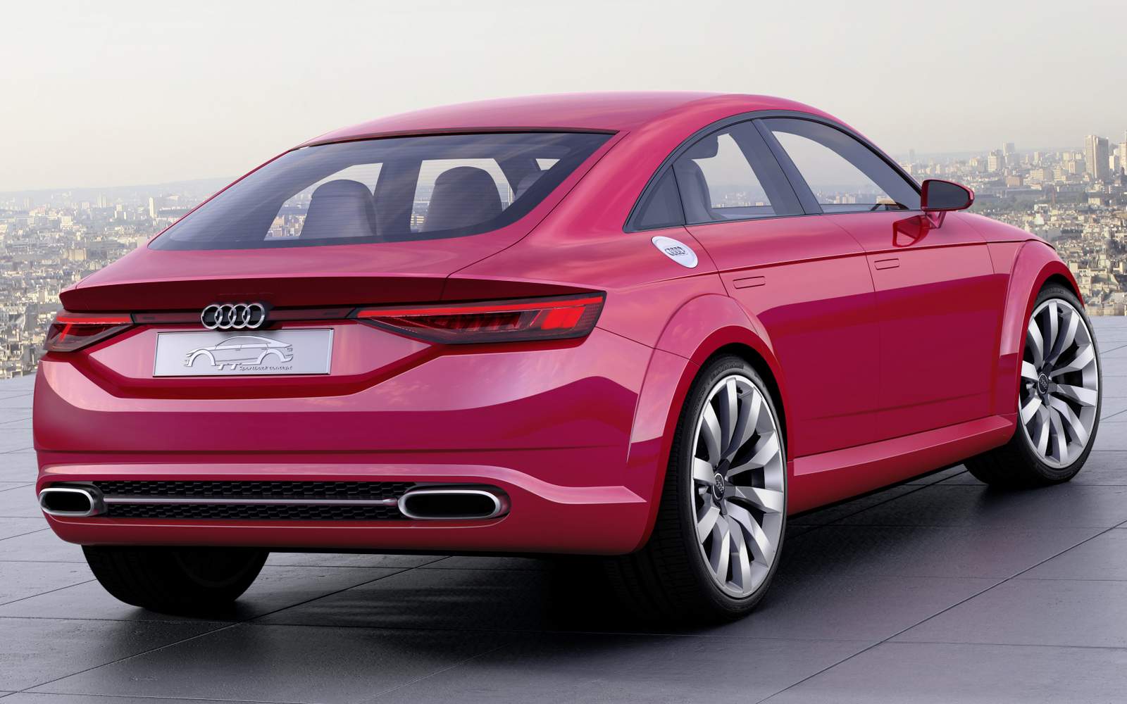 Novo Audi TT Sportback 4 portas fotos e especificações