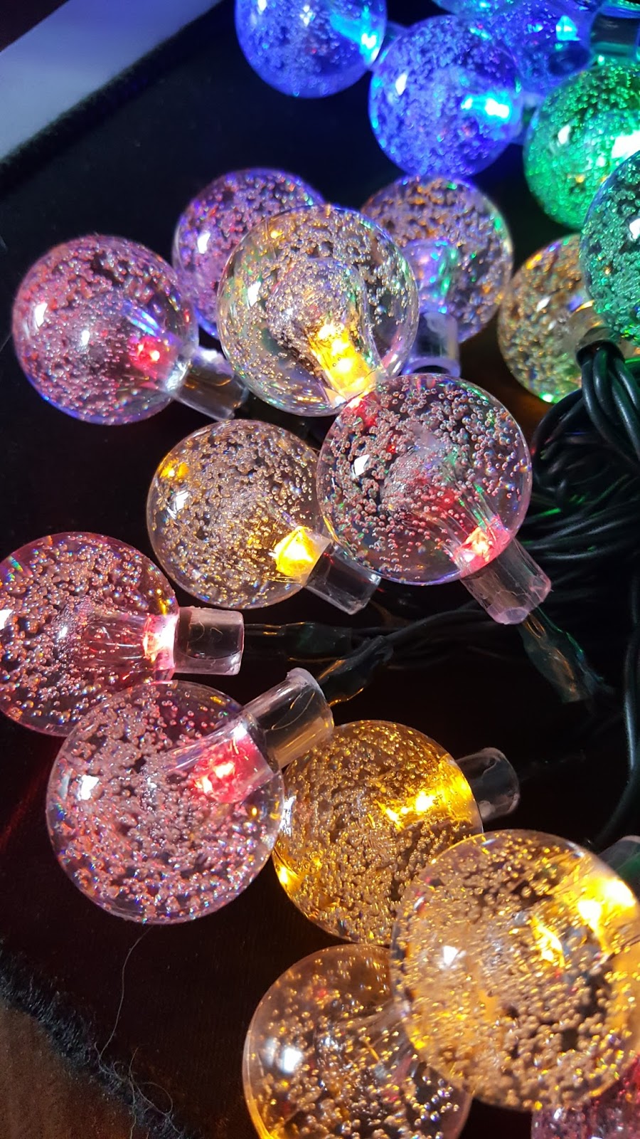 Mona�s Blog Colorful LED Lichterkette Solar, LONZOTH