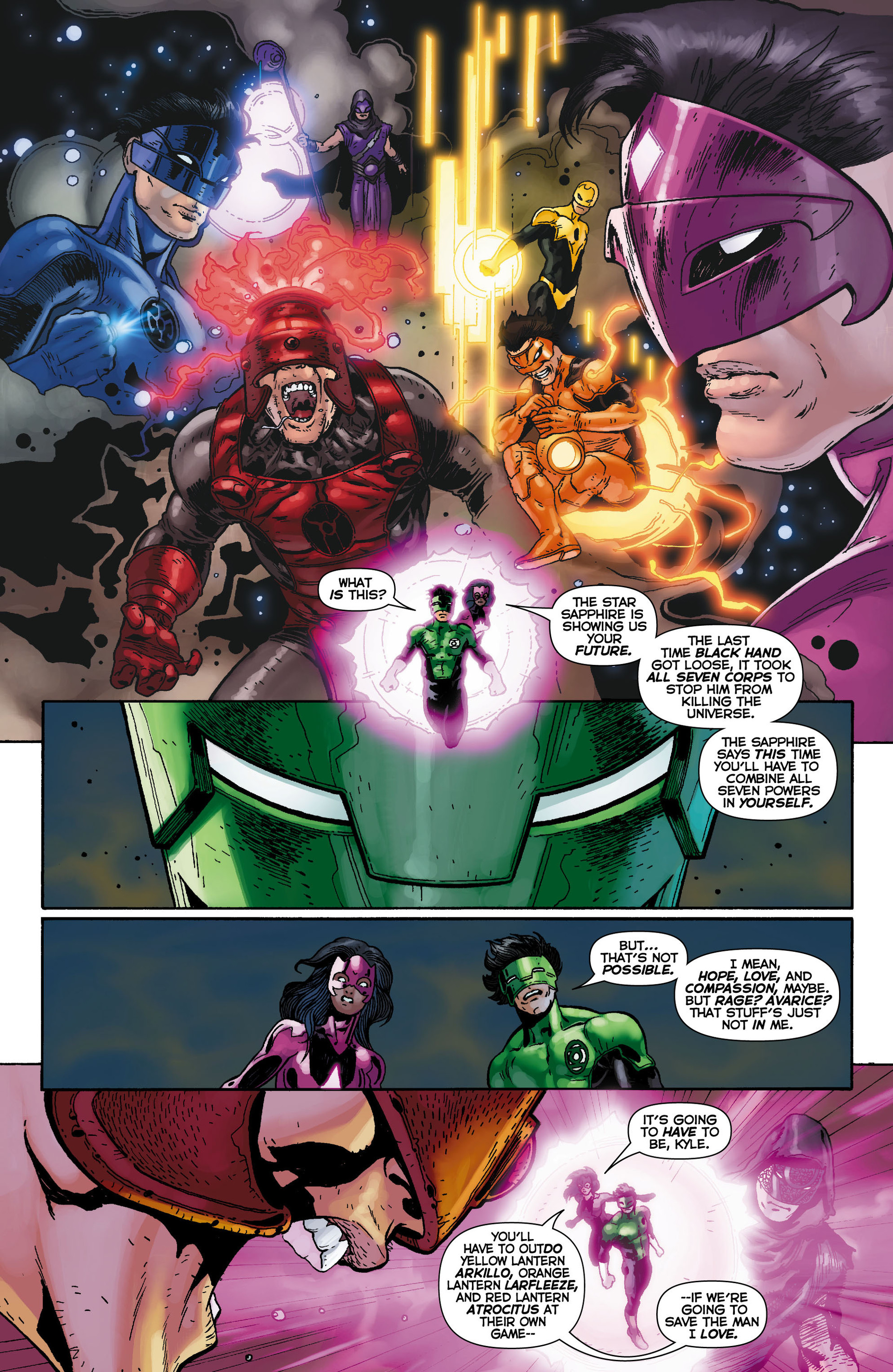 Read online Green Lantern: New Guardians comic -  Issue #0 - 19