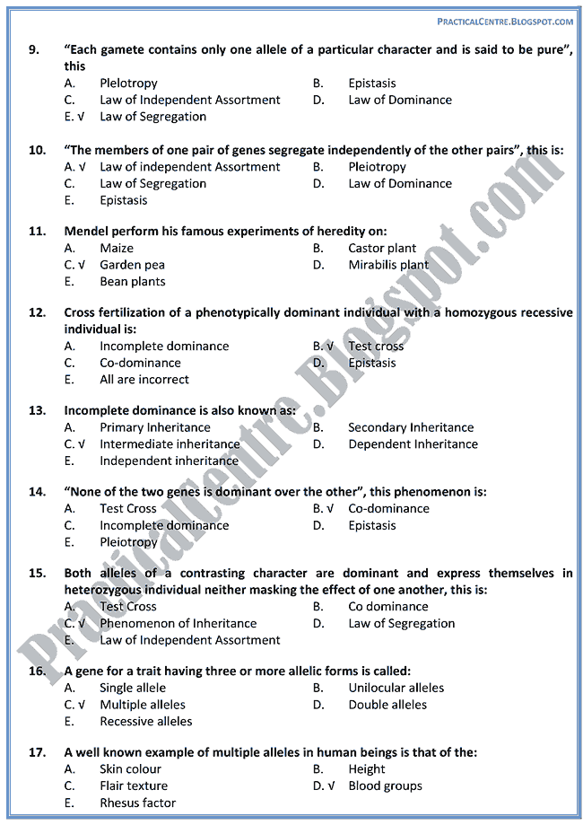 variation-and-genetics-mcat-preparation-mcqs-test-biology-xi-xii