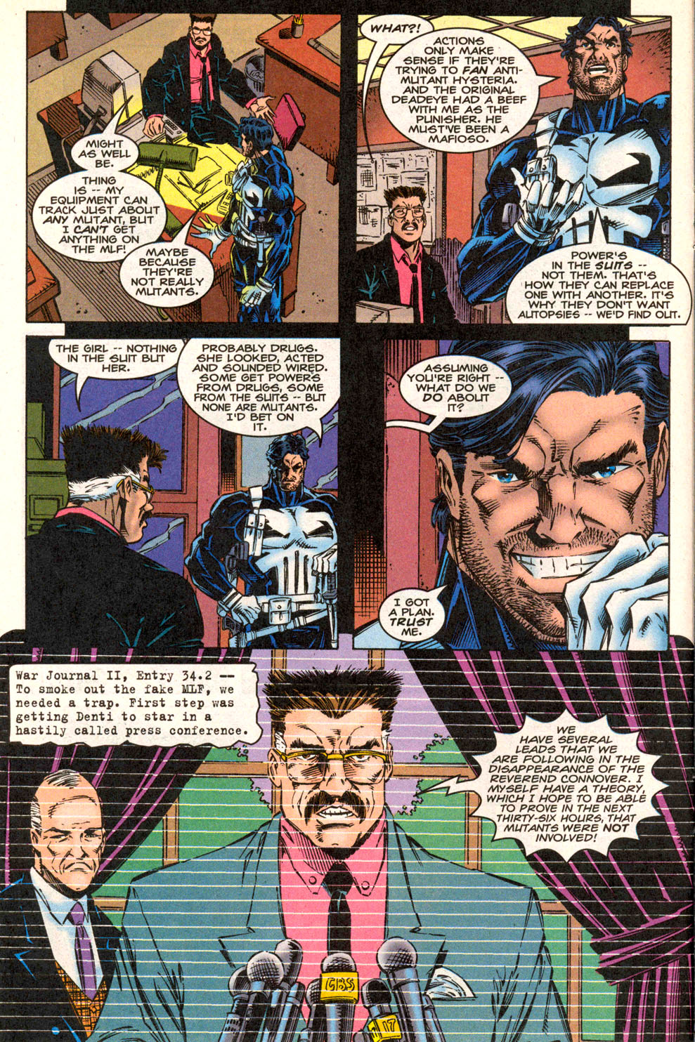 Read online Punisher (1995) comic -  Issue #15 - Total X-tinction - 11