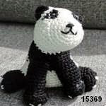 patron gratis oso panda  amigurumi, free pattern amigurumi panda bear