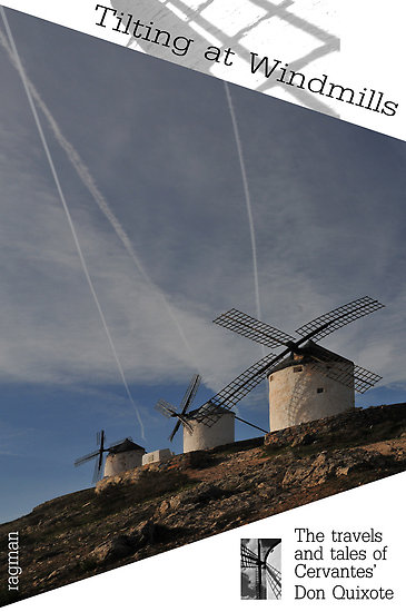 Flying windmill journal paper picture