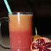 Passion fruit and Pomegranate Juice
