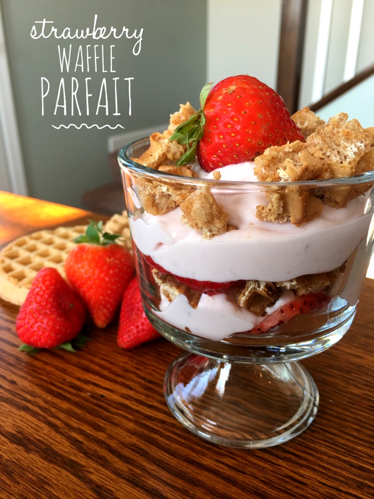 Waffle Parfait SundaySupper Our Good Life
