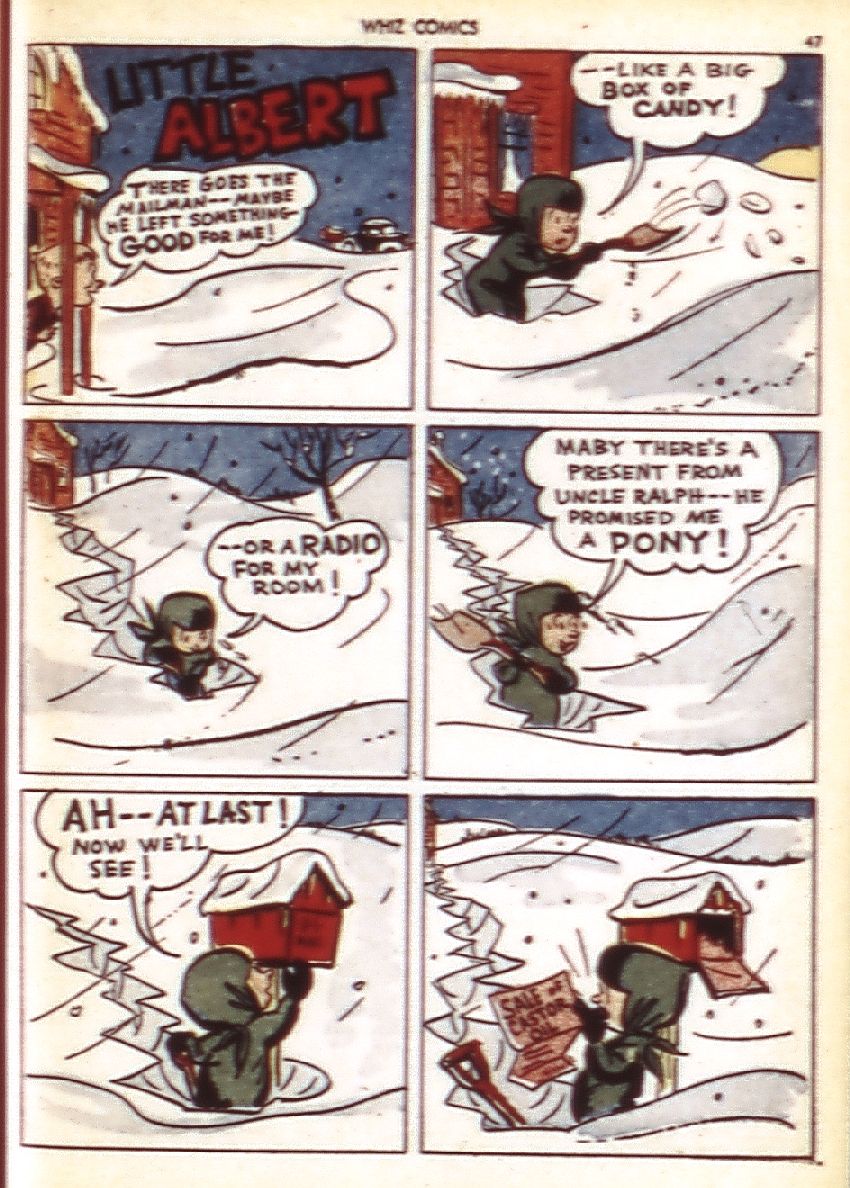 Read online WHIZ Comics comic - Issue #41 - 47