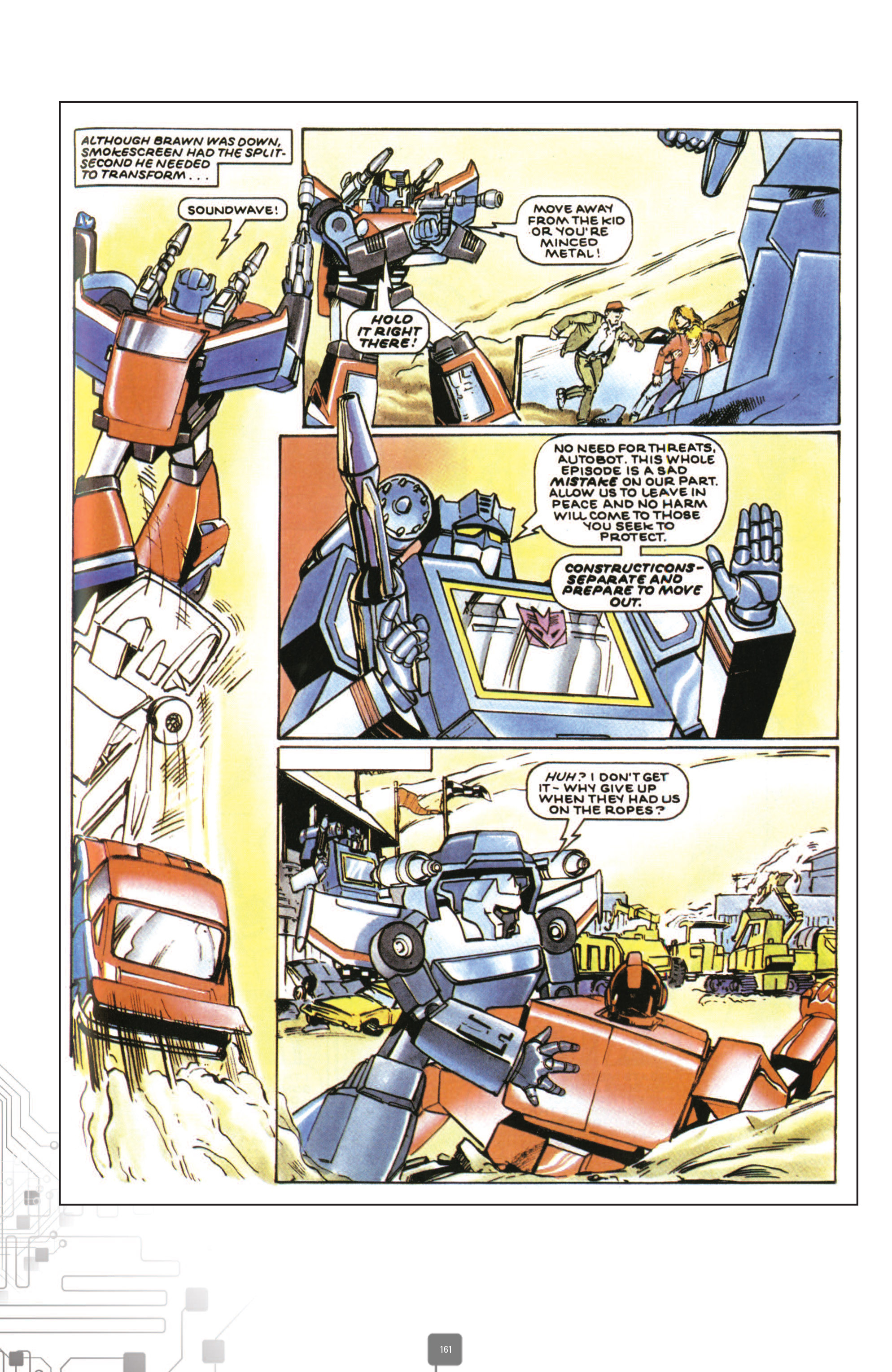 Read online The Transformers Classics UK comic -  Issue # TPB 2 - 162