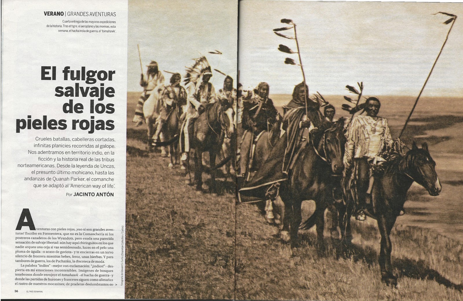 El Exilio El fulgor salvaje de los pieles rojas