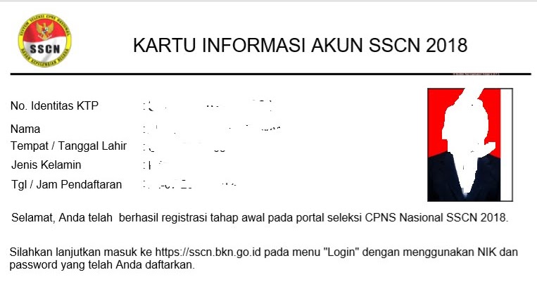Cara Daftar CPNS Tahap Awal Untuk Mempunyai Akun SSCN 2018 ...