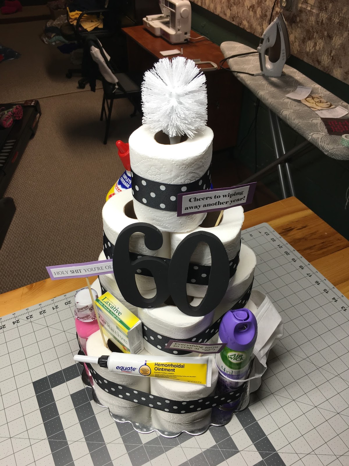 Homebody Happenings: Toilet Paper CAKE!