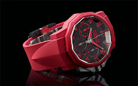 Corum Admiral's Cup Challenger 44 Chrono Rubber 2011 red
