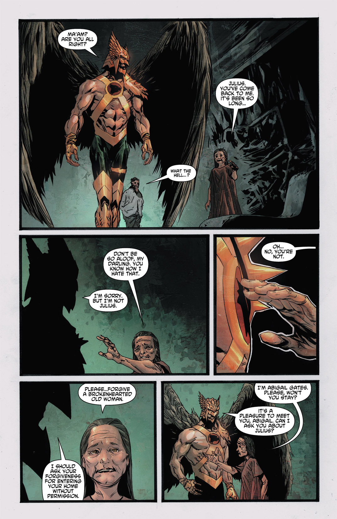 Read online The Savage Hawkman comic -  Issue #6 - 10