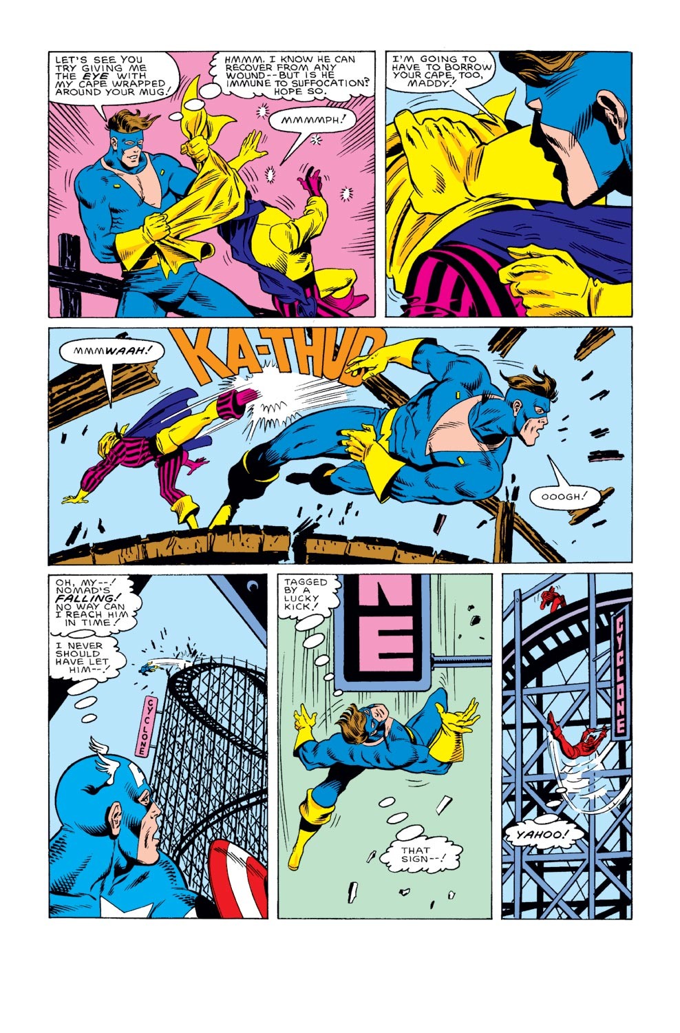 Read online Captain America (1968) comic -  Issue #309 - 21