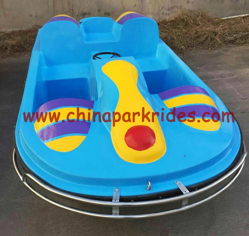 Paddle Electric Boats Rides Amusement Paddle Boat With Different Specification For Sale
