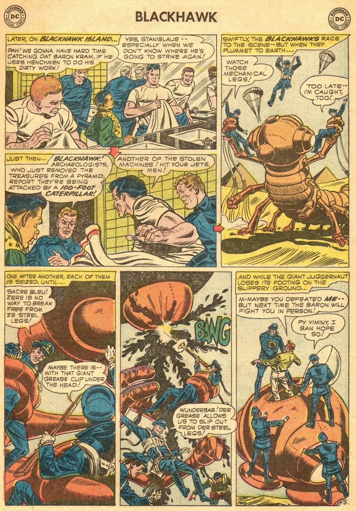 Read online Blackhawk (1957) comic -  Issue #137 - 7