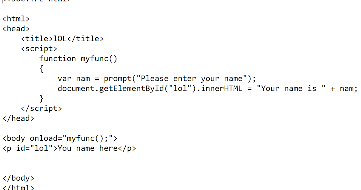 Rohail Siddiqi Web Project: P3 (Explain the fundamentals of a scripting ...