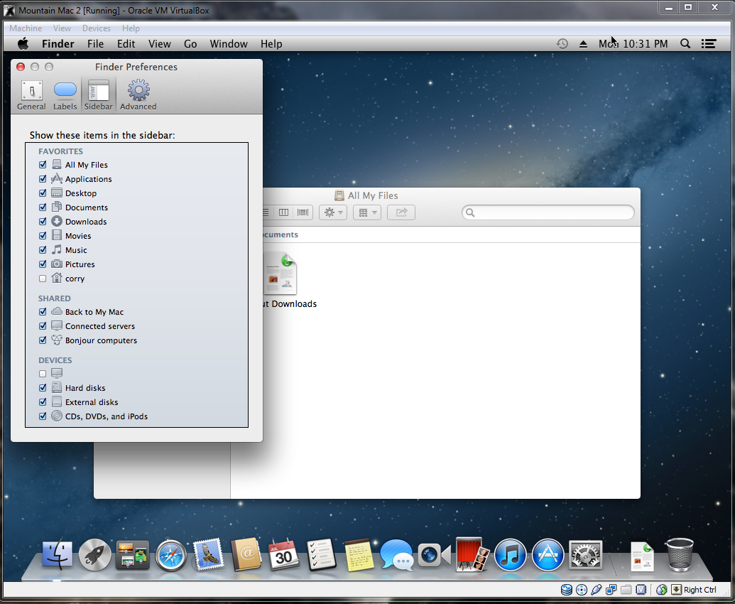 how to make sound in macos virtualbox