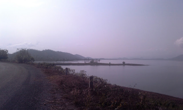 Beautiful lake (reservoir)