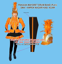 BAJU MAYORET DRUMBAND SMA