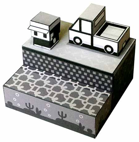 The Mew Truck Papercraft