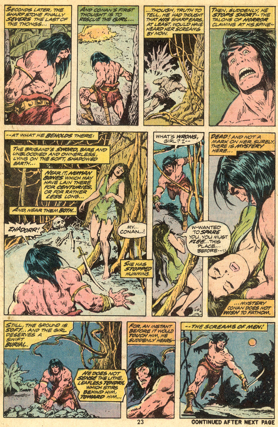 Read online Conan the Barbarian (1970) comic -  Issue #41 - 14