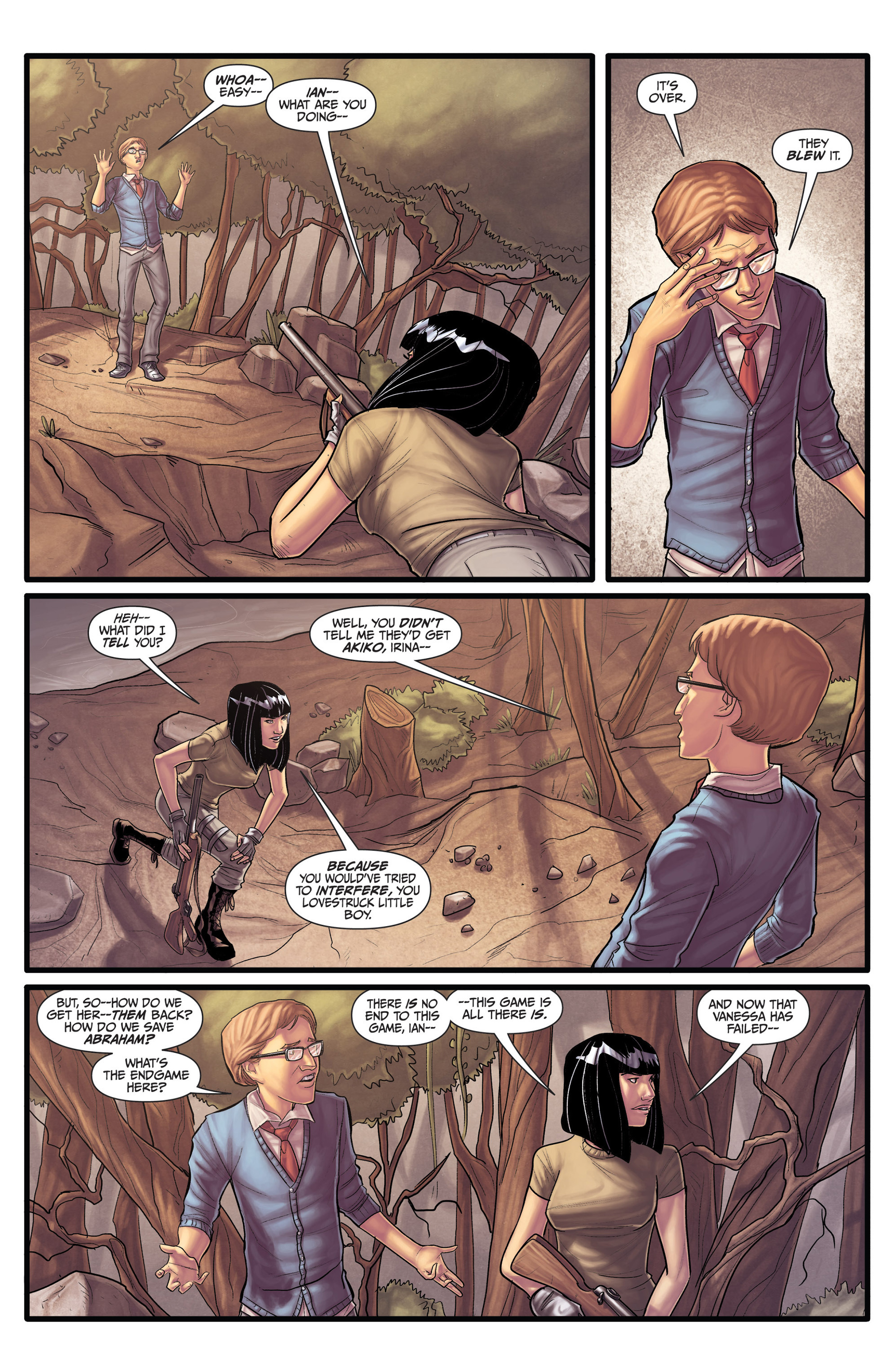Read online Morning Glories comic -  Issue #25 - 17