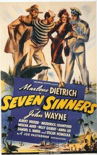 Seven Sinners (Tay Garnett, 1940) Comedia