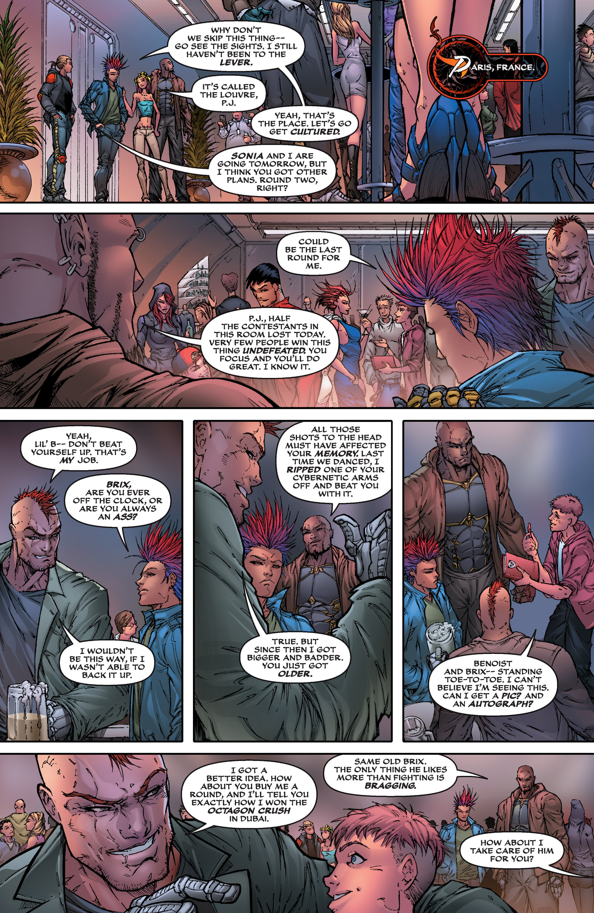 Read online Michael Turner's Soulfire (2013) comic -  Issue #3 - 8