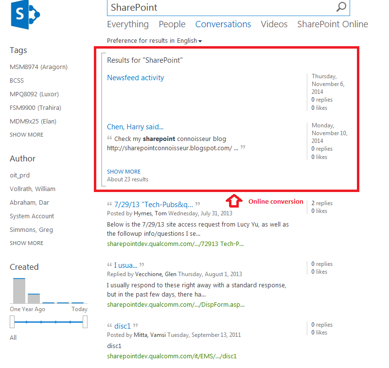SharePoint Connoisseur: Display hybrid search results and SharePoint ...