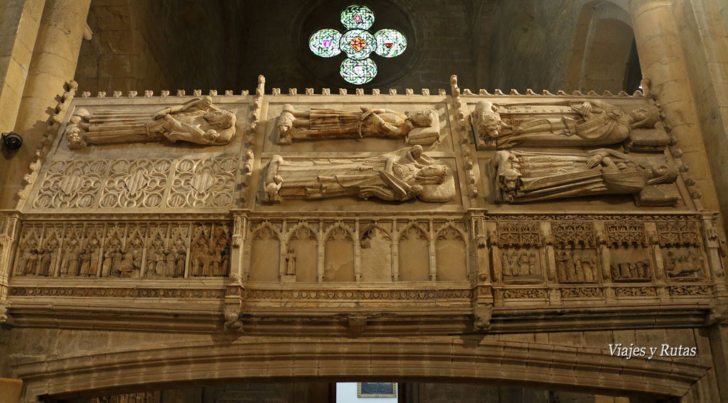 Panteón real de la iglesia del Monasterio de Santa María de Poblet, Tarragona