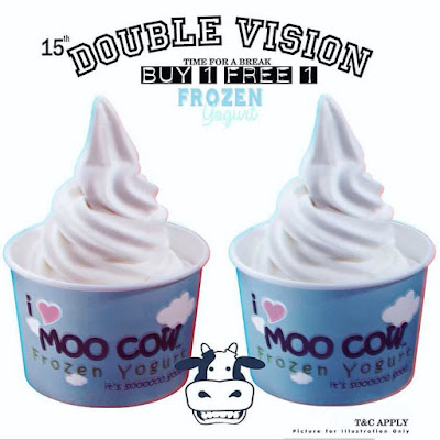 Moo Cow Frozen Yogurt Buy 1 Free 1 Froyo