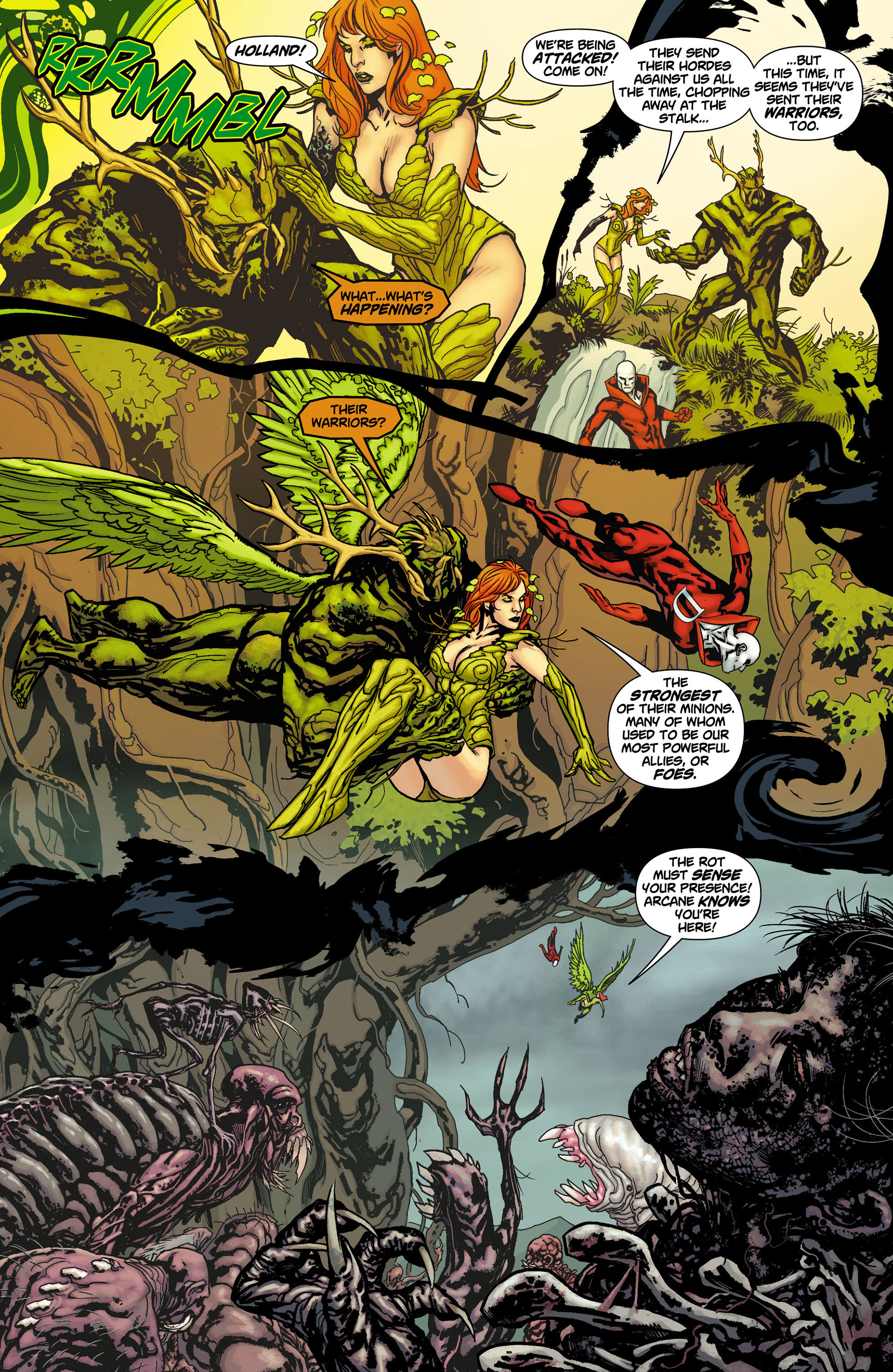 Read online Swamp Thing (2011) comic -  Issue #13 - 12