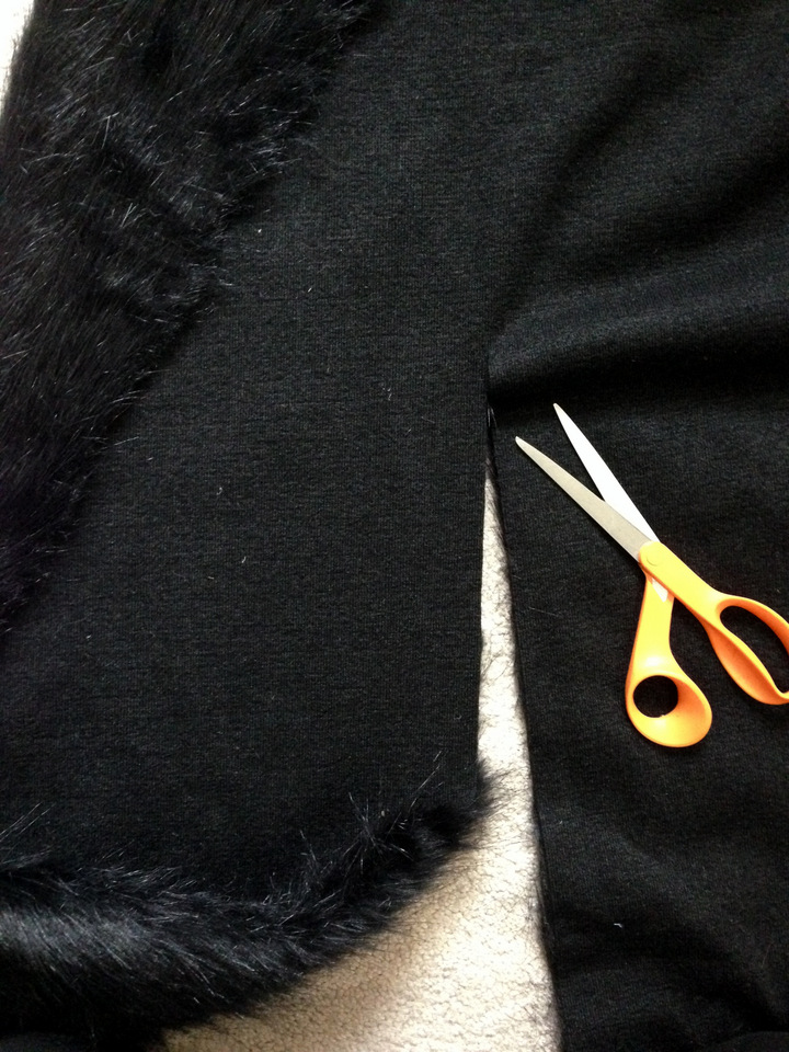 Really easy, 7minute faux fur scarf tutorial / Create / Enjoy