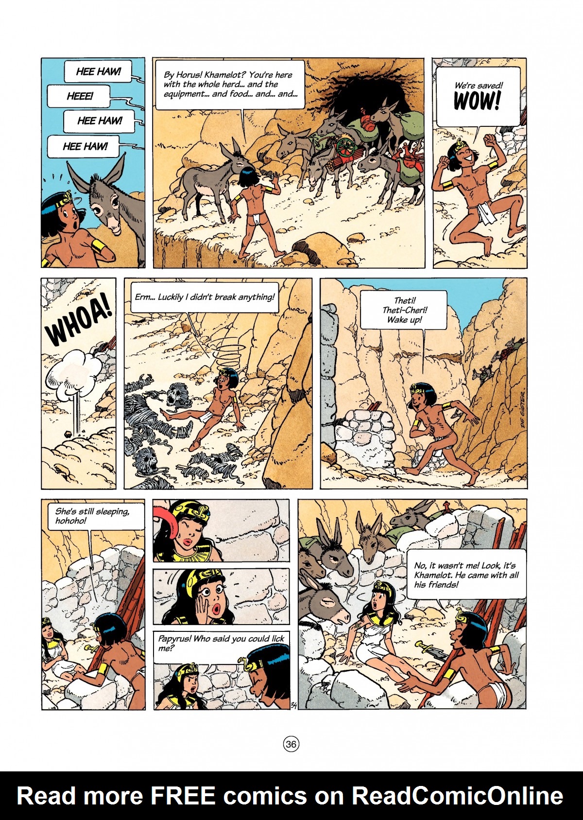 Read online Papyrus comic -  Issue #4 - 36