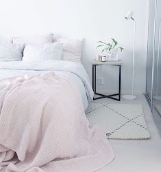 bedroom pleasing aesthetically decor pastel grey pink room bedrooms rose light crisp warm dream instagram cozy quartz copper hint interior