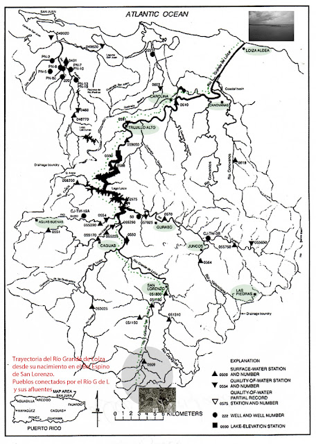Río y respiro: Mapa del Río Grande de Loiza