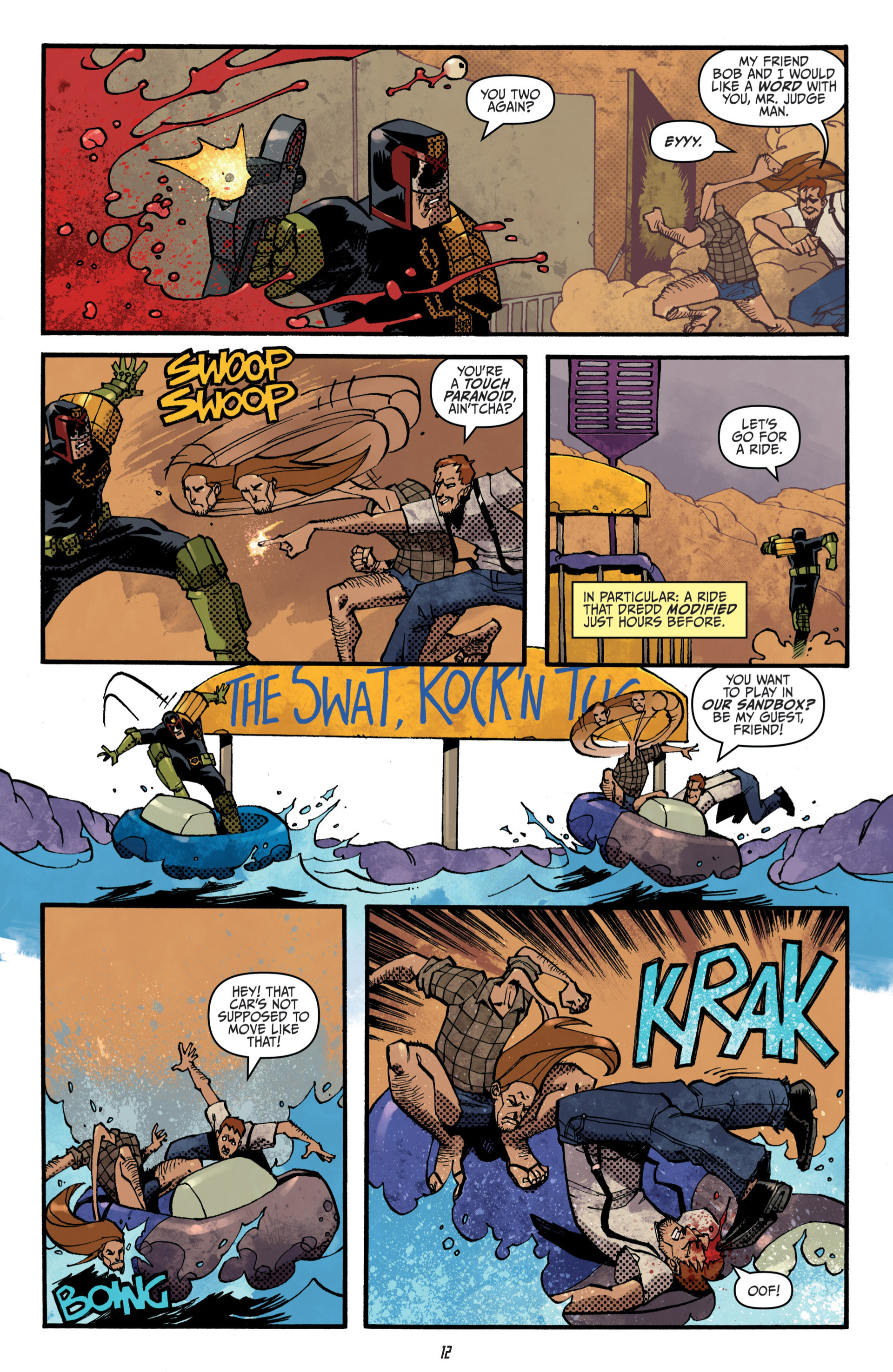 Read online Judge Dredd (2012) comic -  Issue #10 - 14