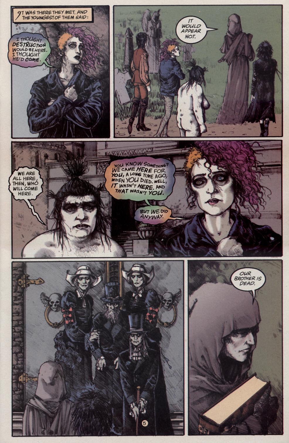 The Sandman (1989) Issue #70 #71 - English 6
