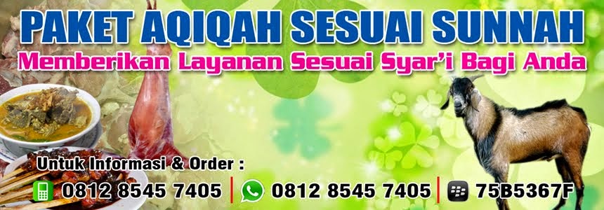 Paket Aqiqah Sesuai Sunnah