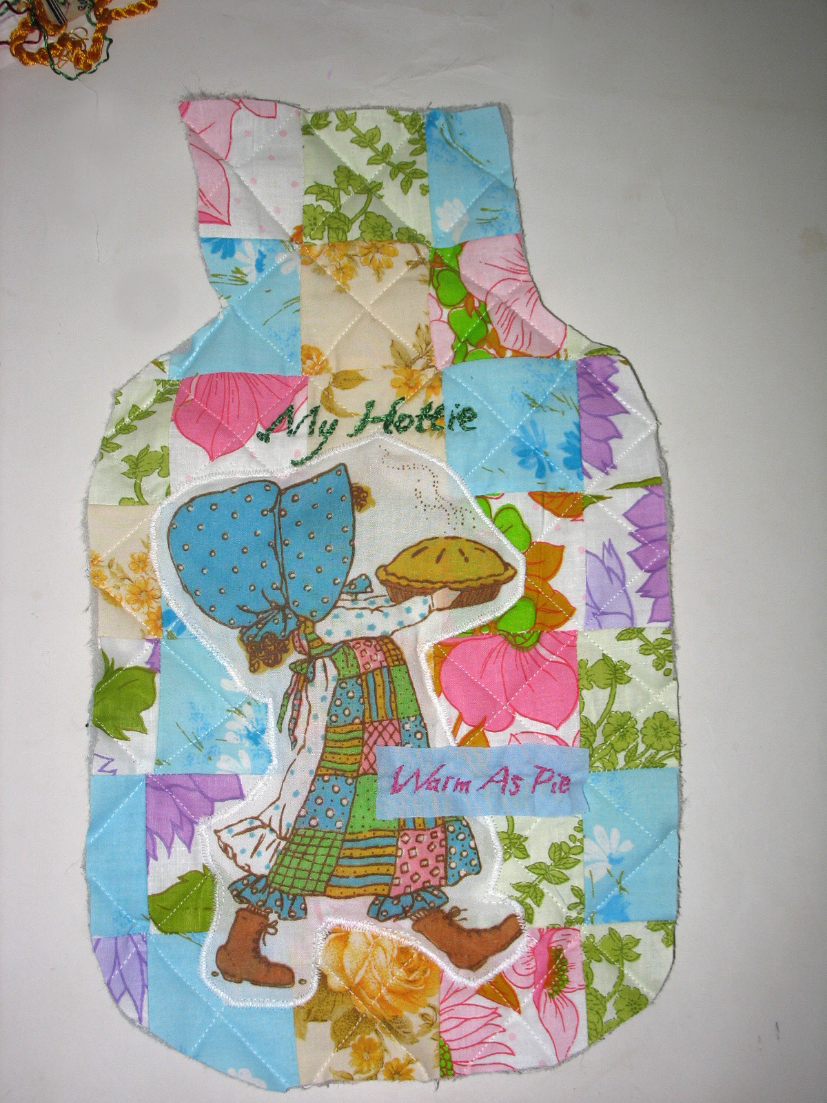 MerryGoRound Handmade My Holly Hobbie Hot Water Bottle Cover for the