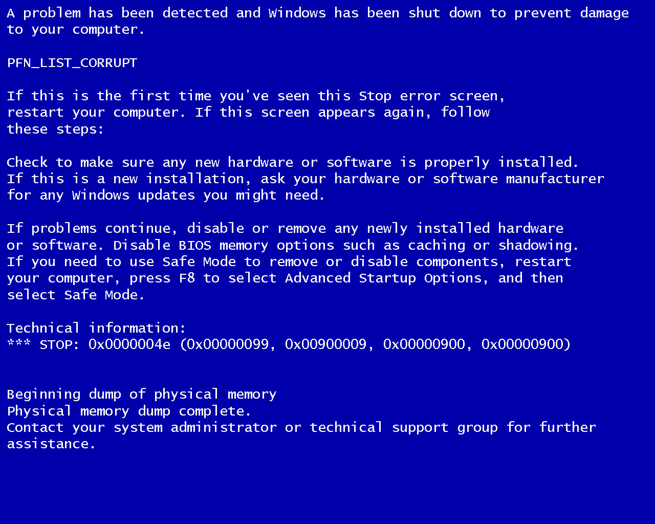 Cara Membuat BlueScreen Pada PC atau Laptop REFERENSI TRICK BLOG