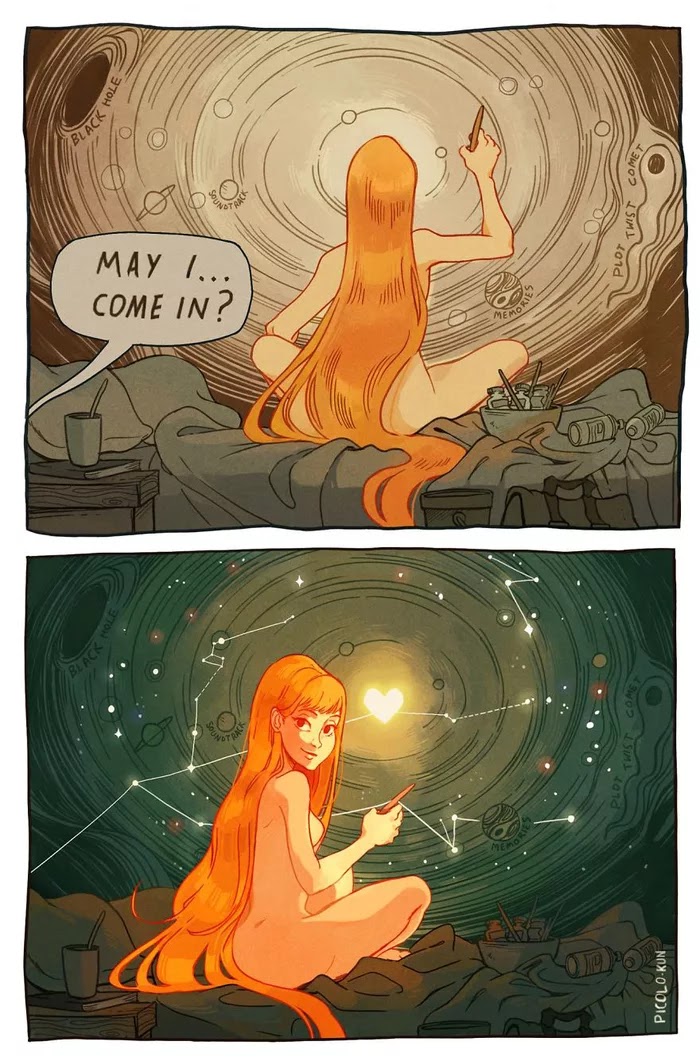 Brazilian Artist Beautifully Illustrates The Love Story Of Icarus And The Sun, Inspired By A Greek Myth Brazilian Artist Beautifully Illustrates The Love Story Of Icarus And The Sun, Inspired By A Greek Myth