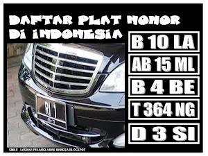 PLAT NOMOR DI INDONESIA