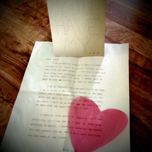 valentines day love letters for him/her