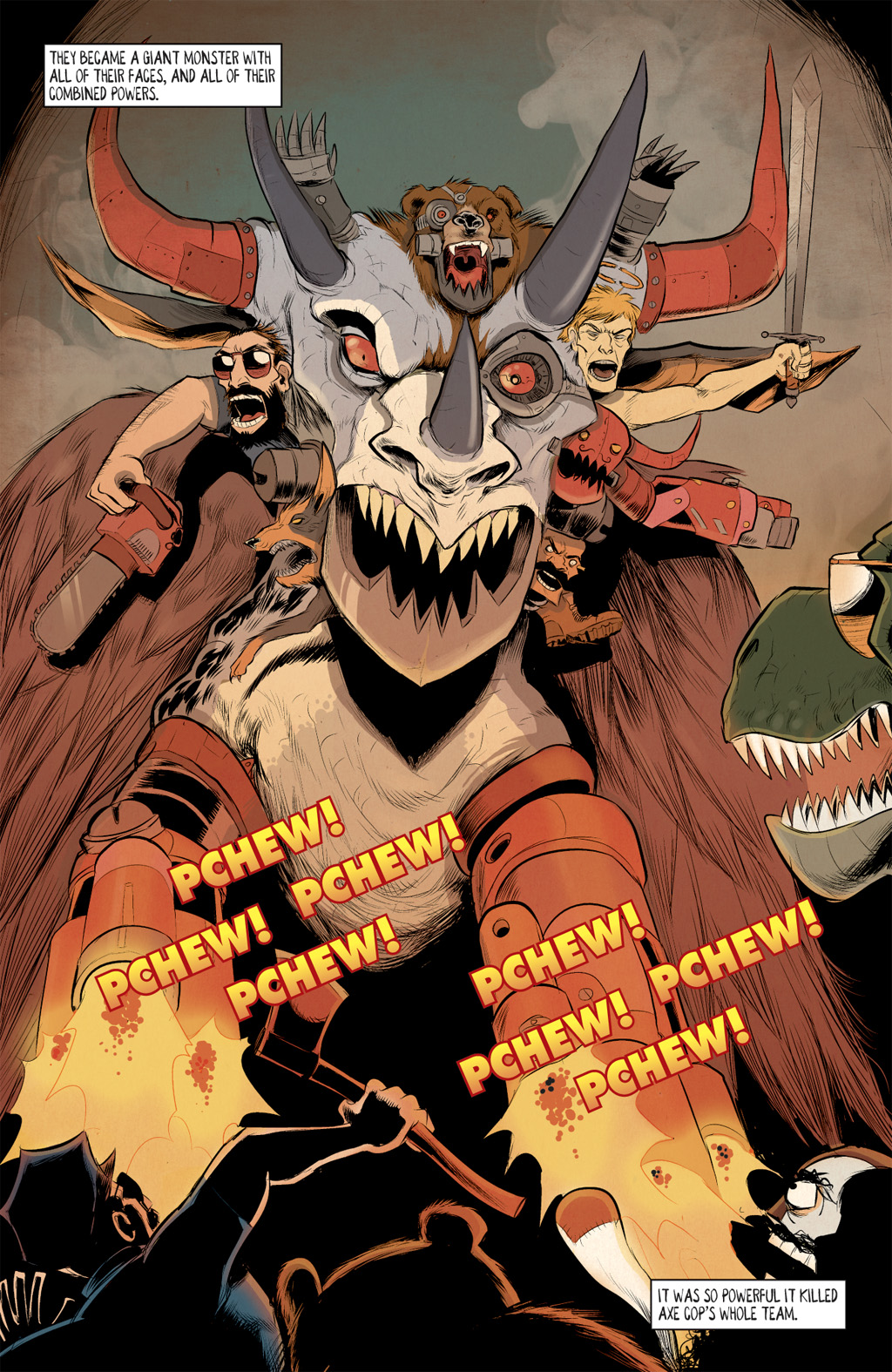 Read online Axe Cop: Bad Guy Earth comic -  Issue #3 - 11