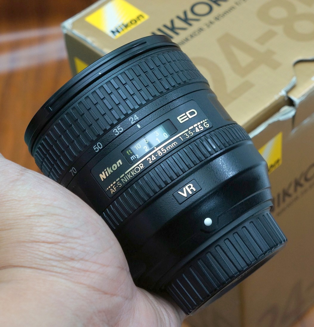 Jual Lensa Nikon AF-S 24-85mm VR | Jual Beli Laptop Second dan Kamera