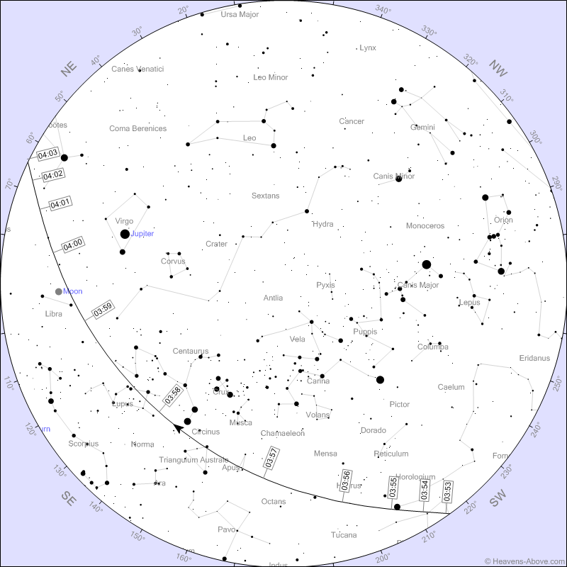 astroblog bright iss passes for christmas 23 28 december christmas station sirius