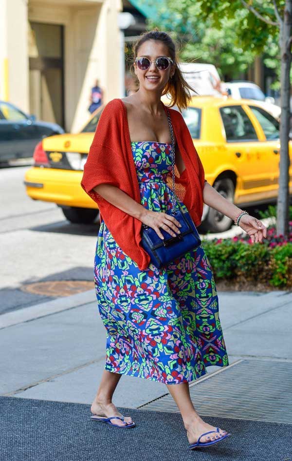 Jessica Alba’s beautful looks in Round Sunglasses | Fashion Styles