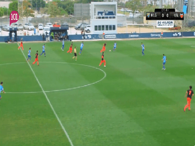 코파 후베닐대회 이강인 전반전 주요 볼터치.GIF | 인스티즈